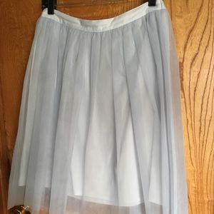 Powder blue dressy skirt